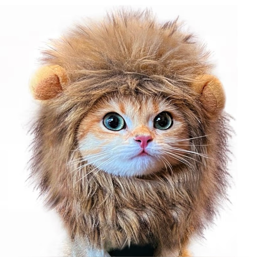 Lion Mane Wig for Cat Costume